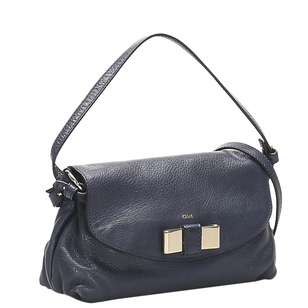 

Chloe Blue Leather Lily Bag