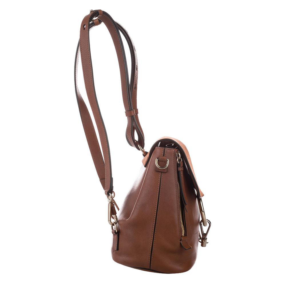 

Chloe Brown Suede Faye Backpack
