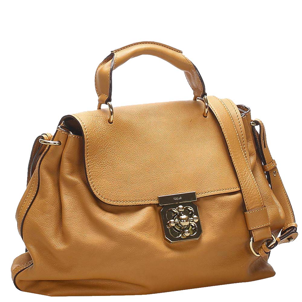 

Chloe Brown Leather Elsie Bag