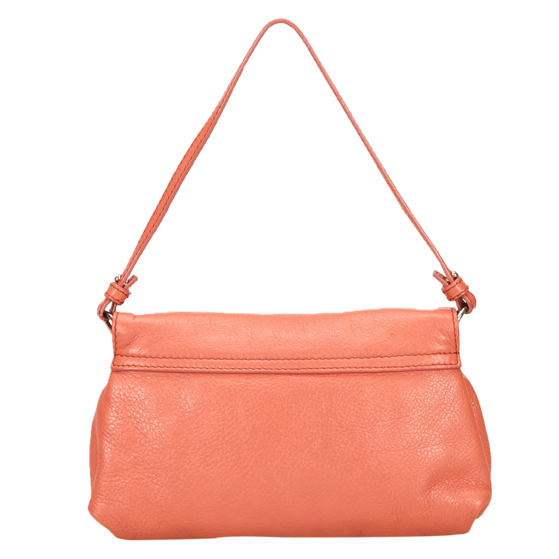 

Chloe Pink Leather Lily Shoulder Bag
