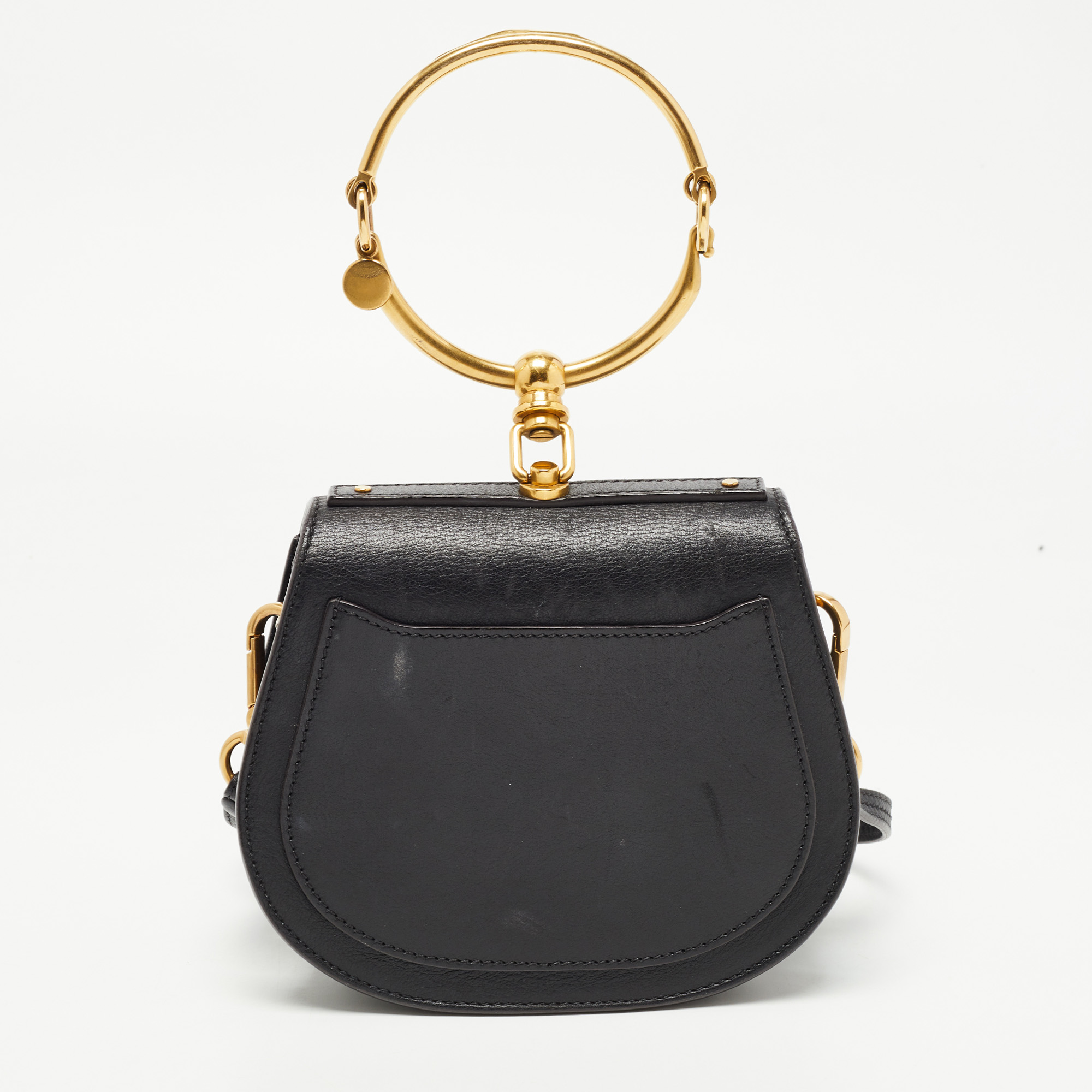 Chloe Beige Patent Leather Small Nile Bracelet Crossbody Bag Chloe | The  Luxury Closet