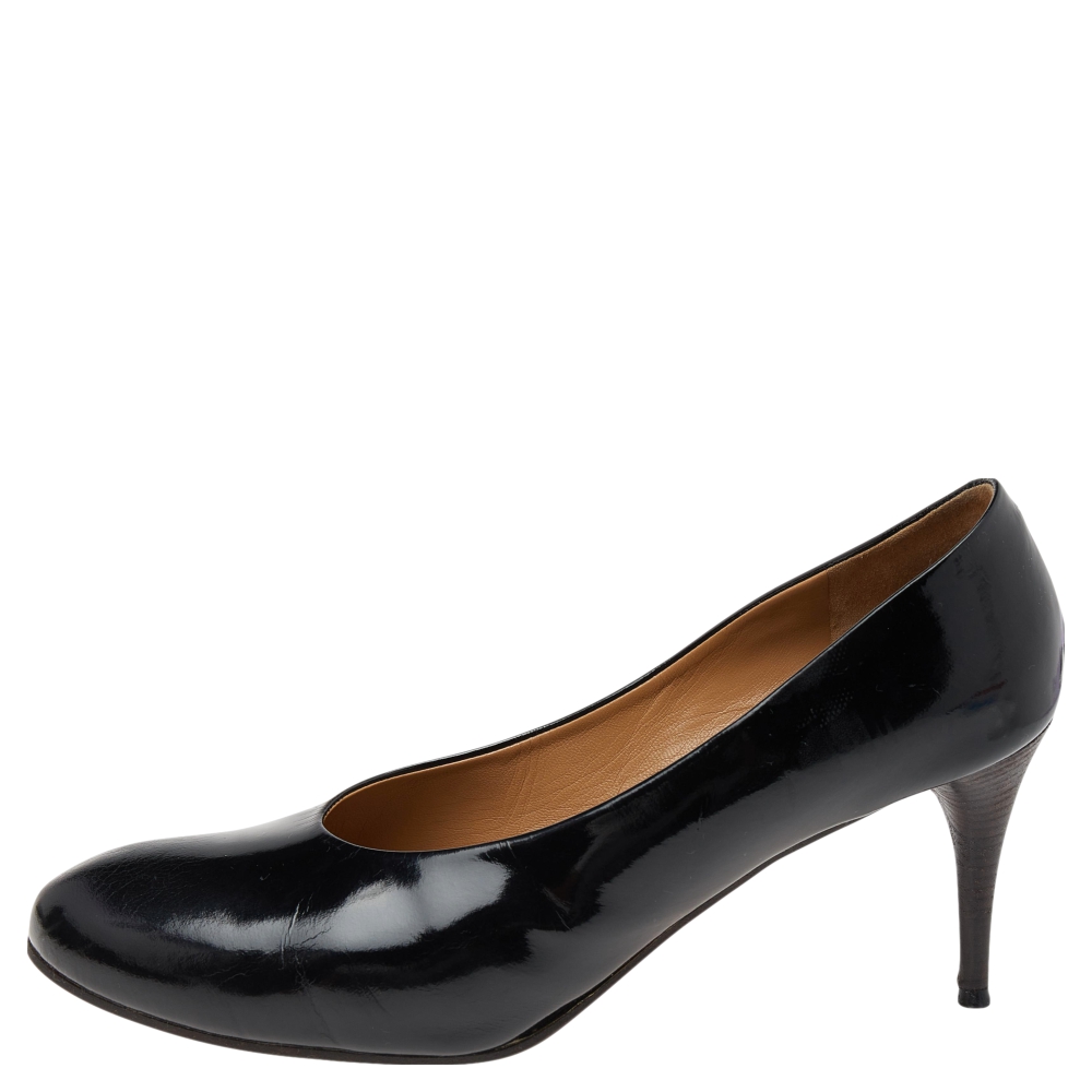 

Chloe Black Leather Pumps Size