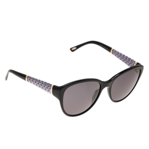 Chopard Black SCH127 Cat Eye Sunglasses