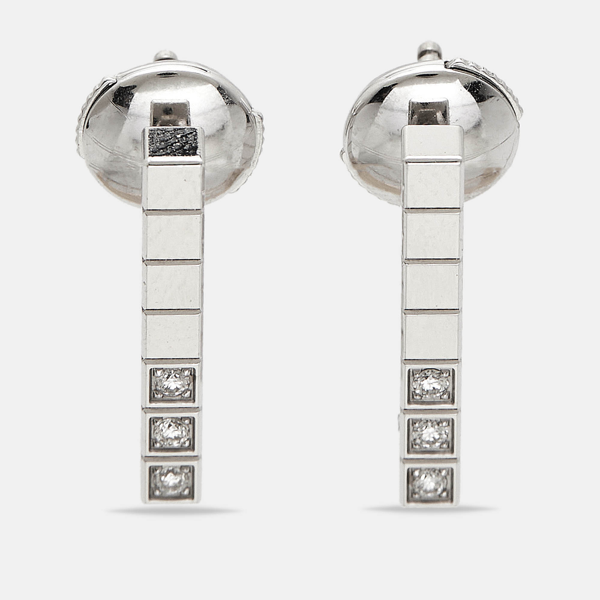 

Chopard Ice Cube Diamonds 18k White Gold Earrings