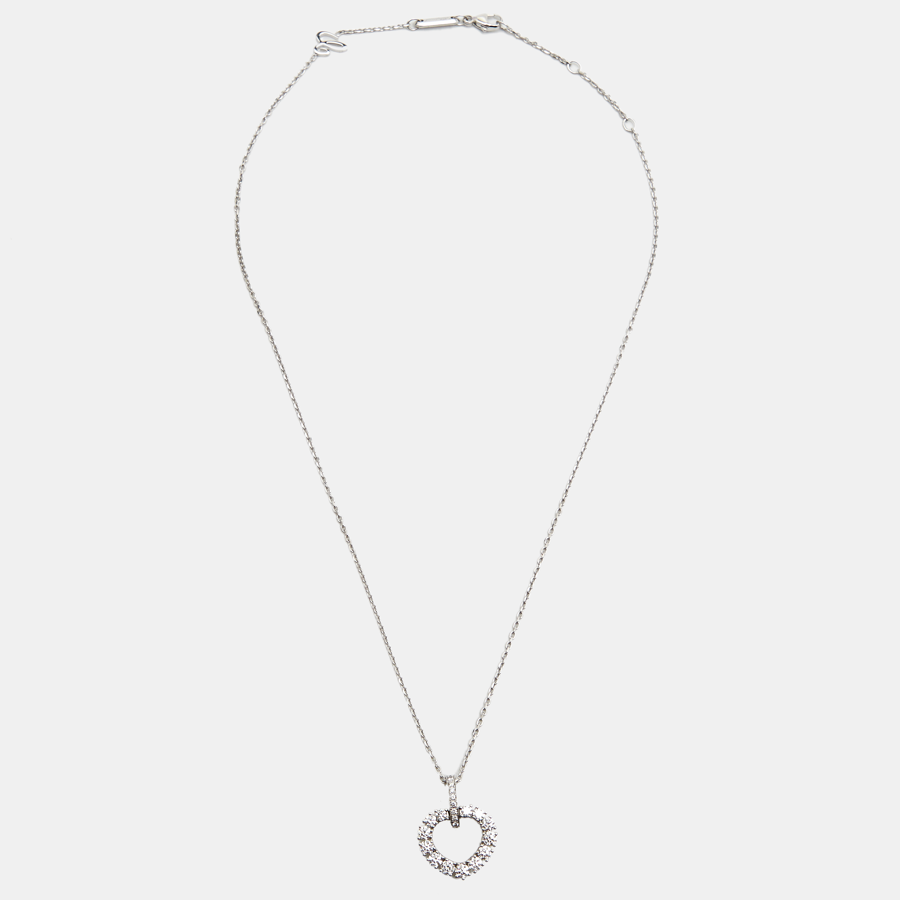 

Chopard L'heure Du Diamant 18k White Gold Pendant Necklace