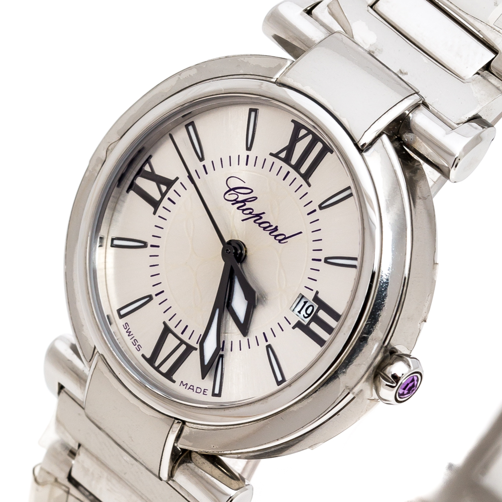 

Chopard Silver Stainless Steel Imperiale