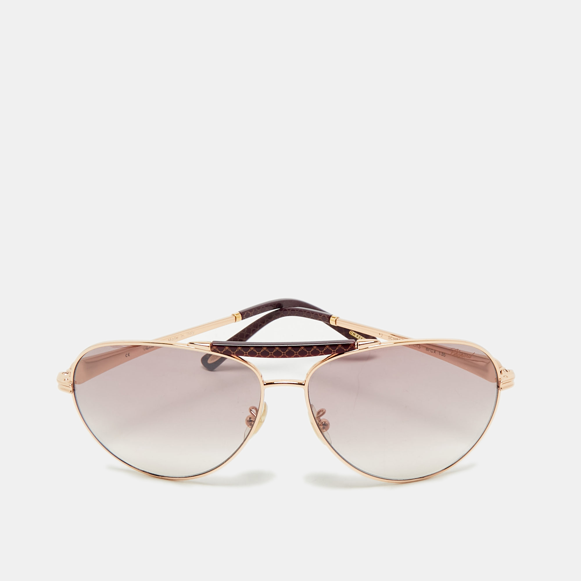 

Chopard Purple SCH870S Aviator Sunglasses