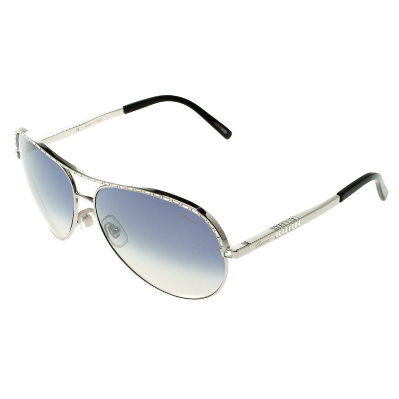 Aviator sunglasses Chopard Pink in Metal - 24880271