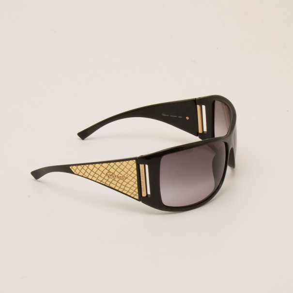 Chopard Black & Gold Embossed Sunglasses