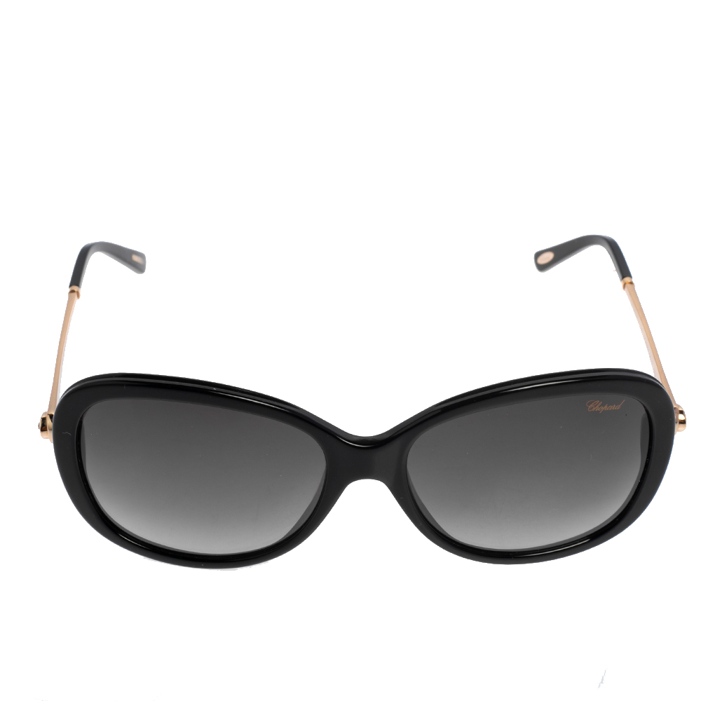 

Chopard Gold Tone/Black SCH090S Square Gradient Sunglasses