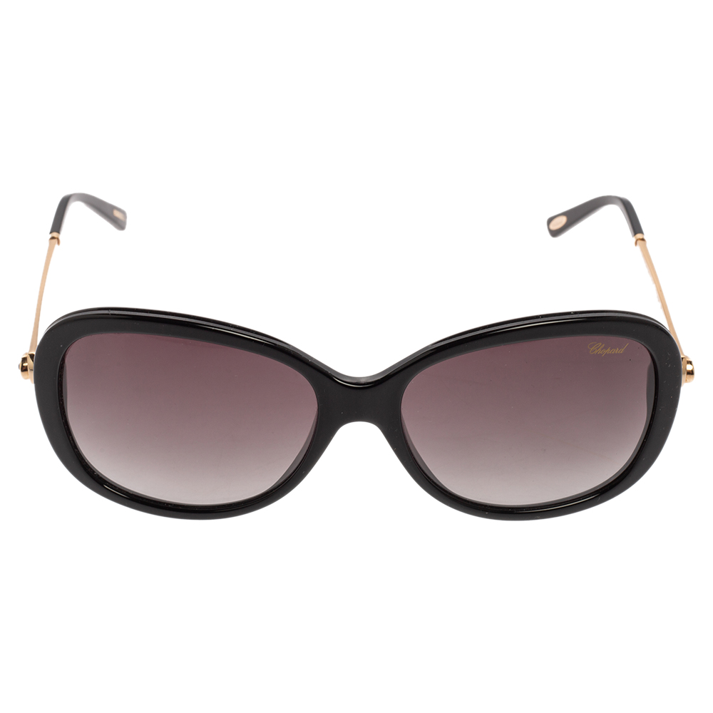 

Chopard Gold Tone/Black SCH090S Square Gradient Sunglasses