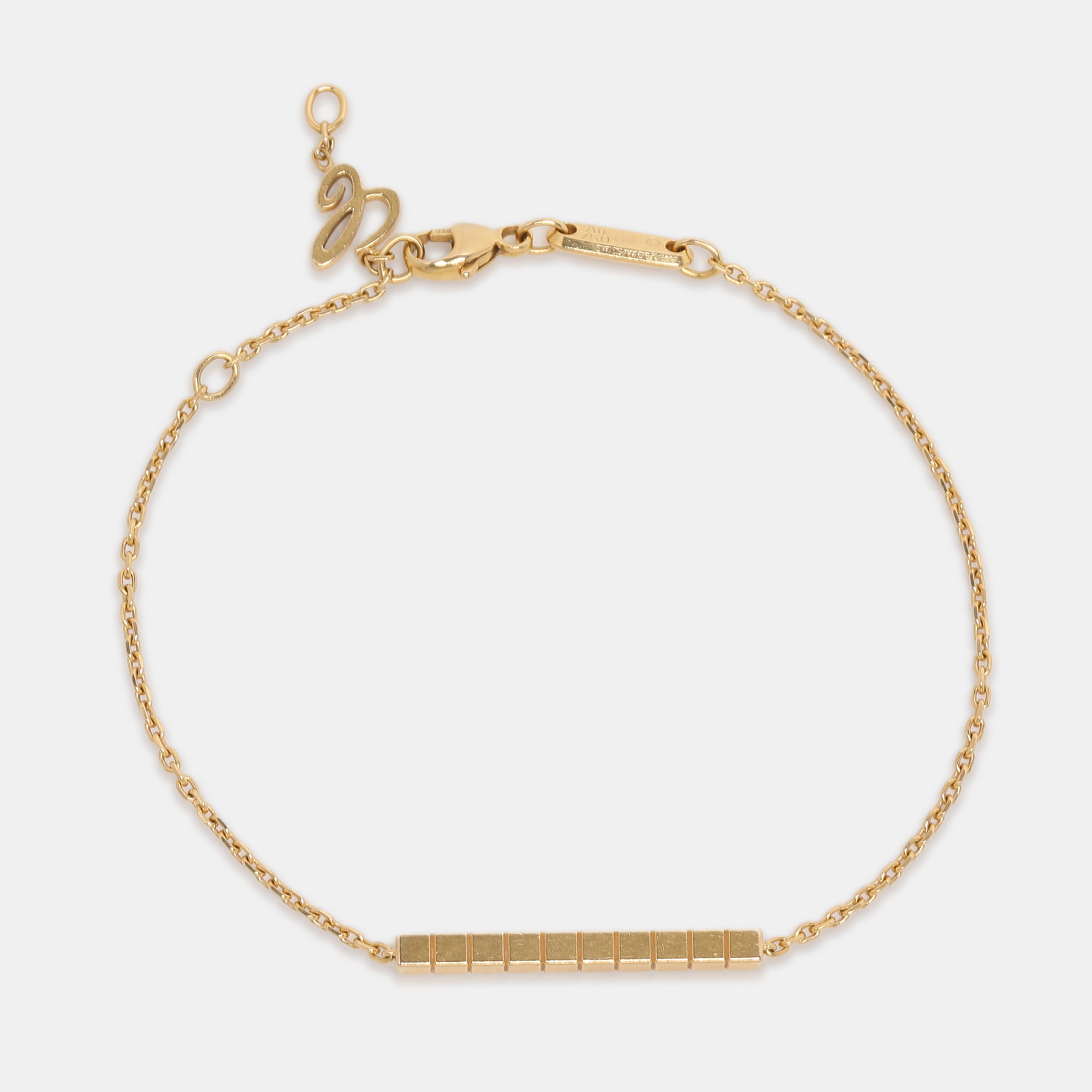 

Chopard 18k Yellow Gold Ice Cube Bracelet