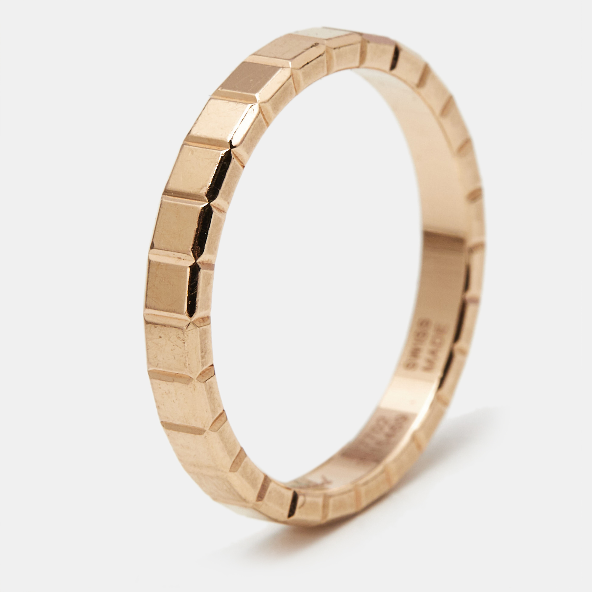 

Chopard Ice Cube 18k Rose Gold Ring Size