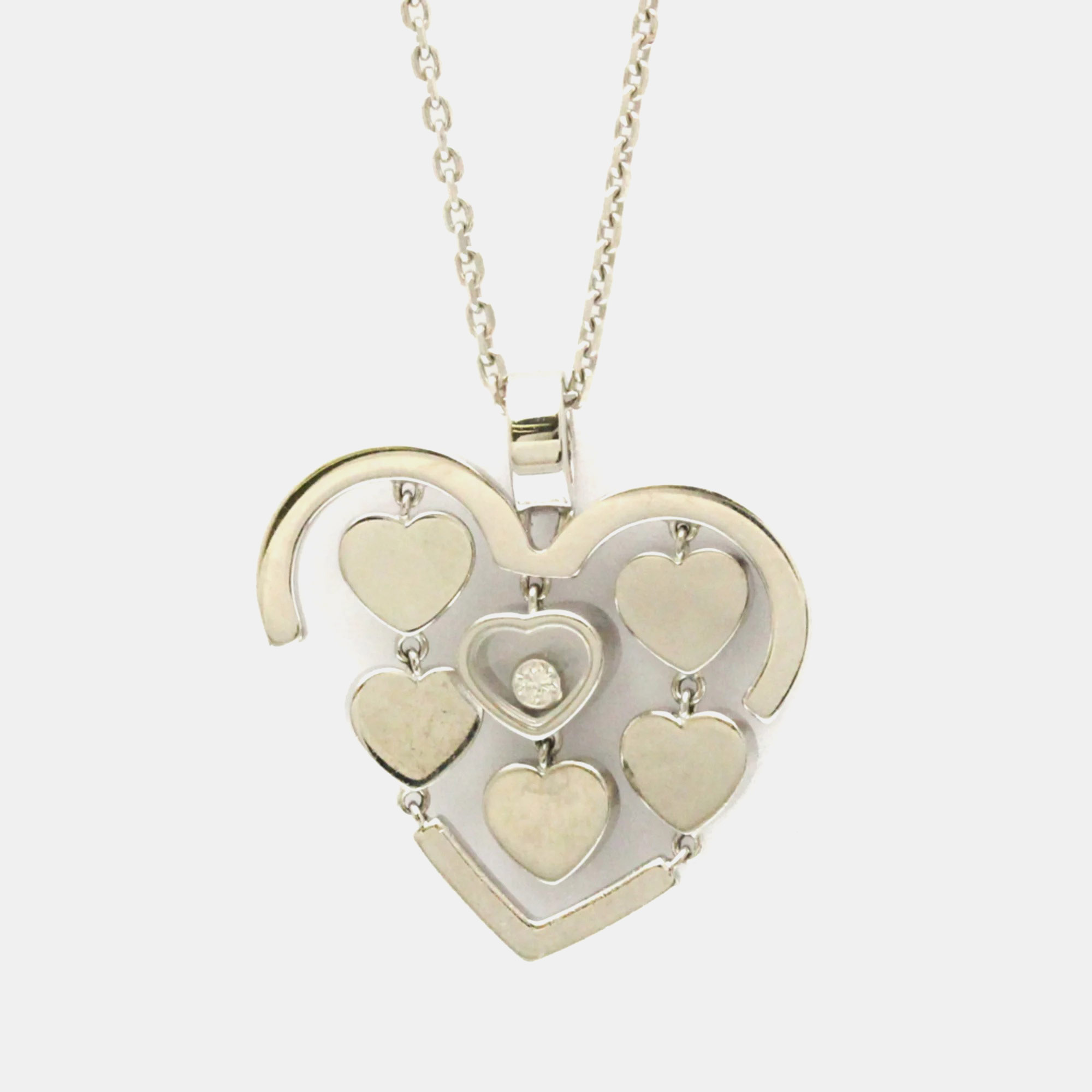 

Chopard Amore 18K White Gold and Diamond Necklace