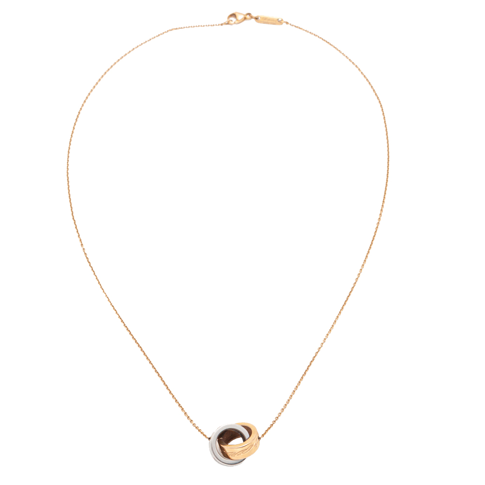 

Chopard White & Rose Gold Chopardessimo Necklace