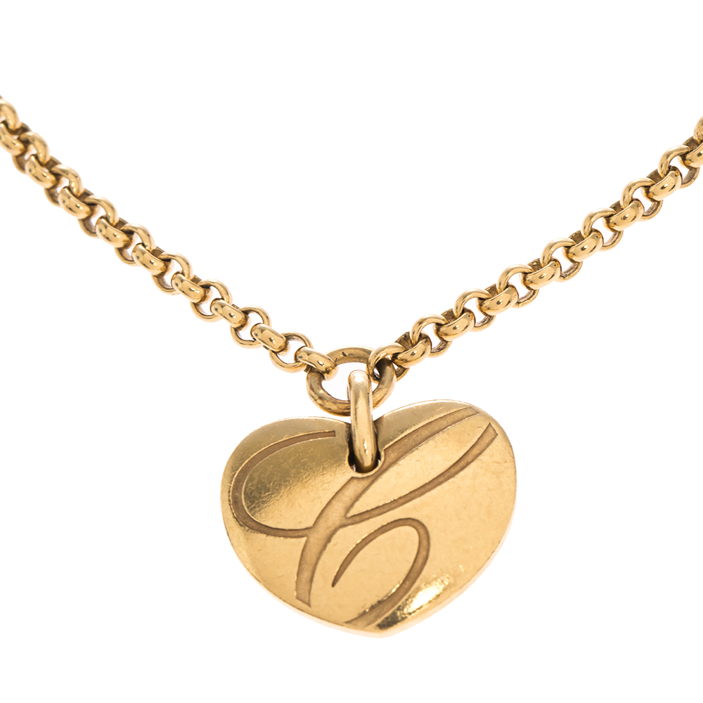 

Chopard Chopardissimo 18K Yellow Gold Heart Charm Bracelet