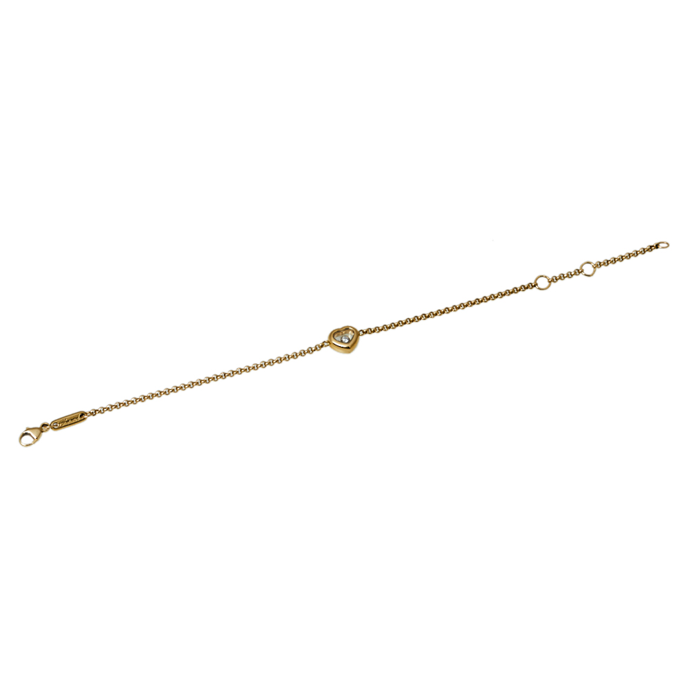 

Chopard Happy Diamonds 18K Yellow Gold Bracelet