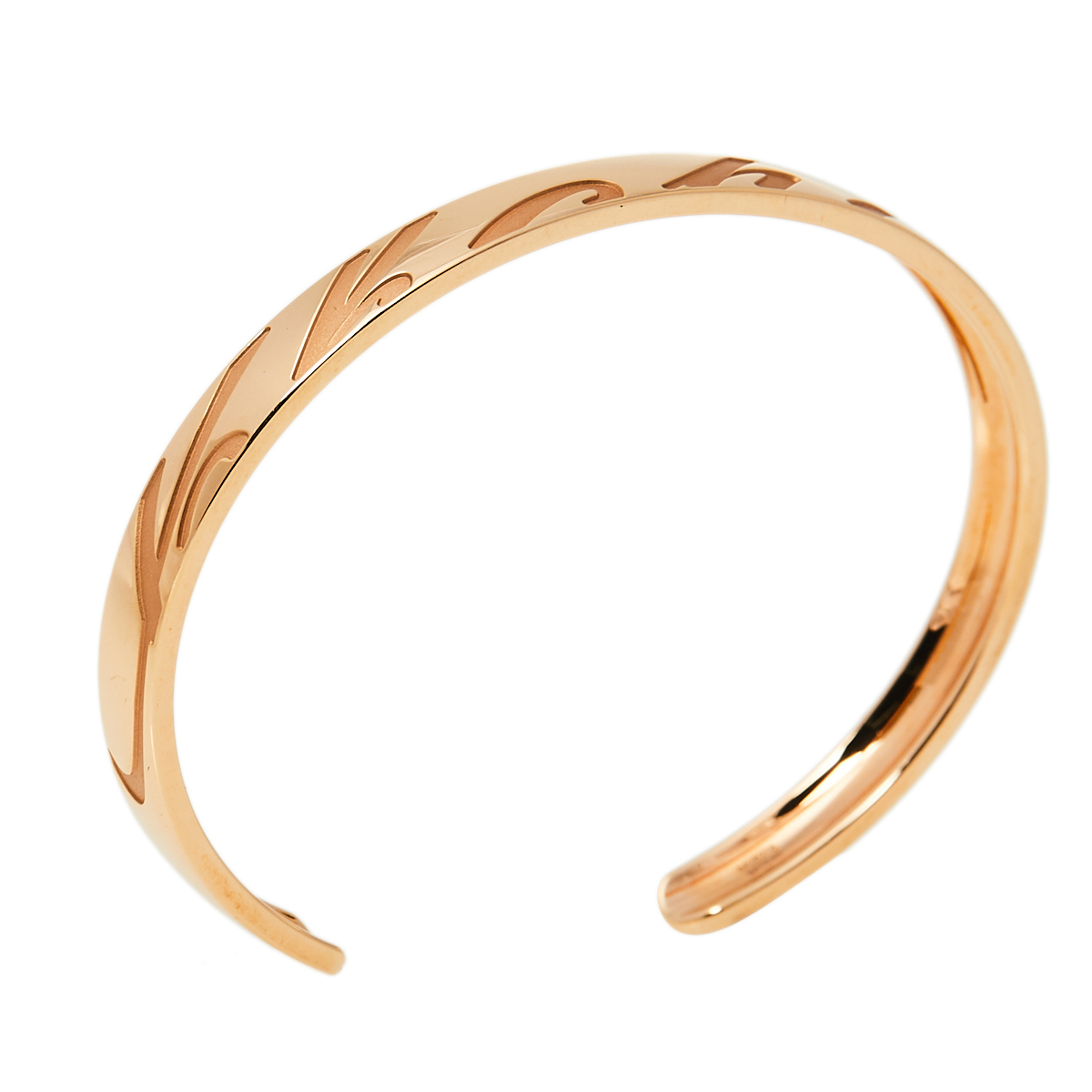 

Chopard Chopardissimo 18K Rose Gold Open Cuff Bangle Bracelet