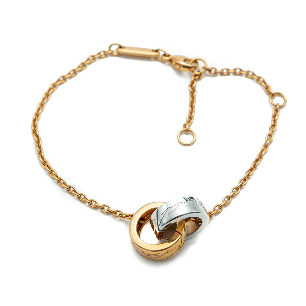 

Chopard Chopardissimo White & Rose Gold Bracelet Size