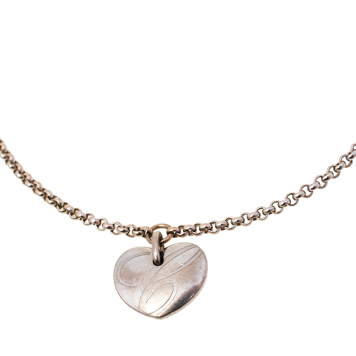 

Chopard Chopardissimo 18K White Gold Heart Charm Bracelet