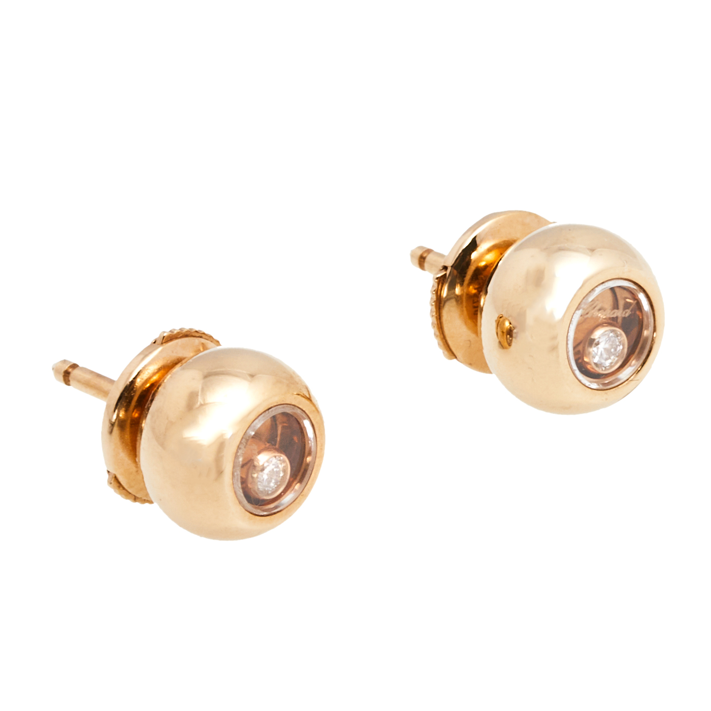

Chopard Miss Happy Diamonds 18k Rose Gold Earrings