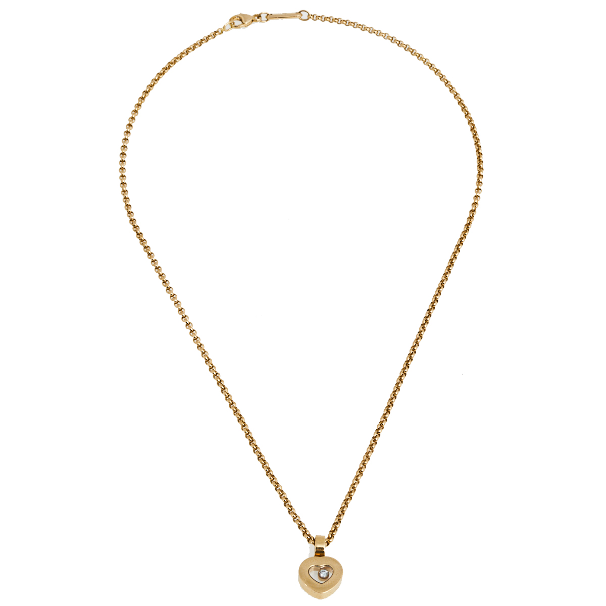 

Chopard Happy Diamond Icon 18k Yellow Gold Pendant Necklace