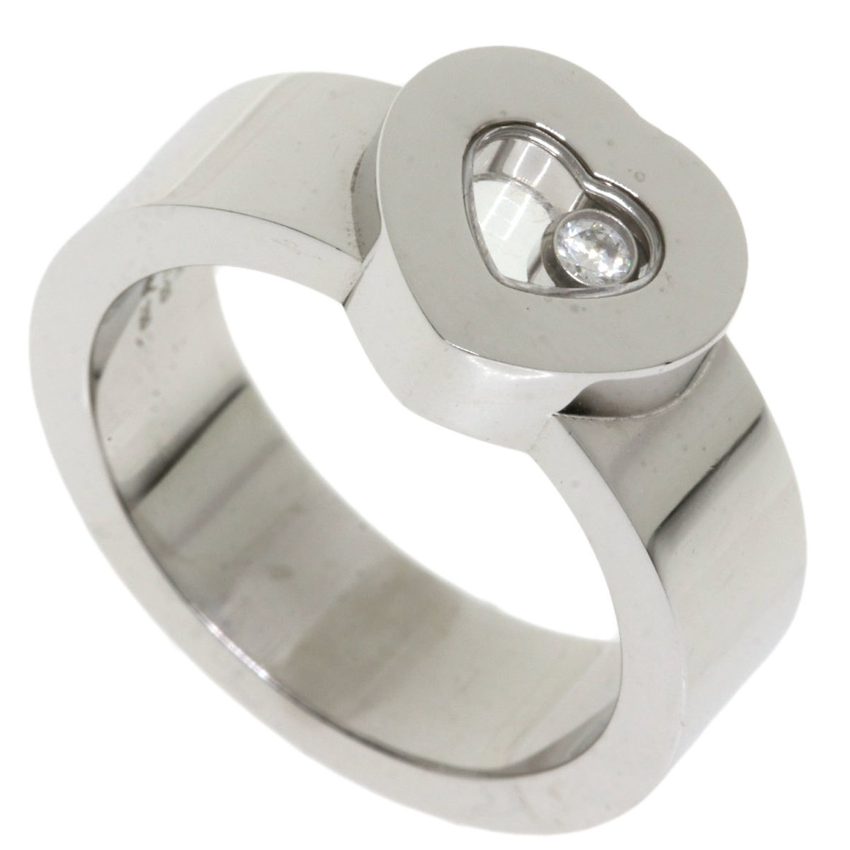 Chopard Happy Diamond 18K White Gold Diamond Ring EU