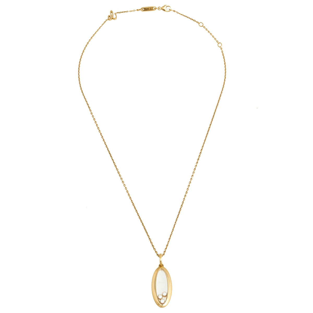 

Chopard Happy Diamond 18K Yellow Gold Pendant Necklace