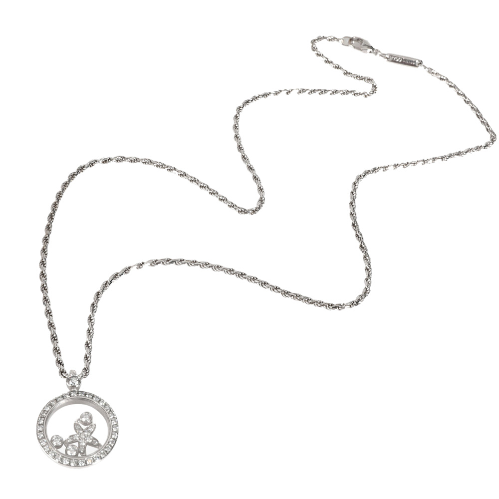 

Chopard Happy Diamonds Starfish 18K White Gold Diamond Necklace