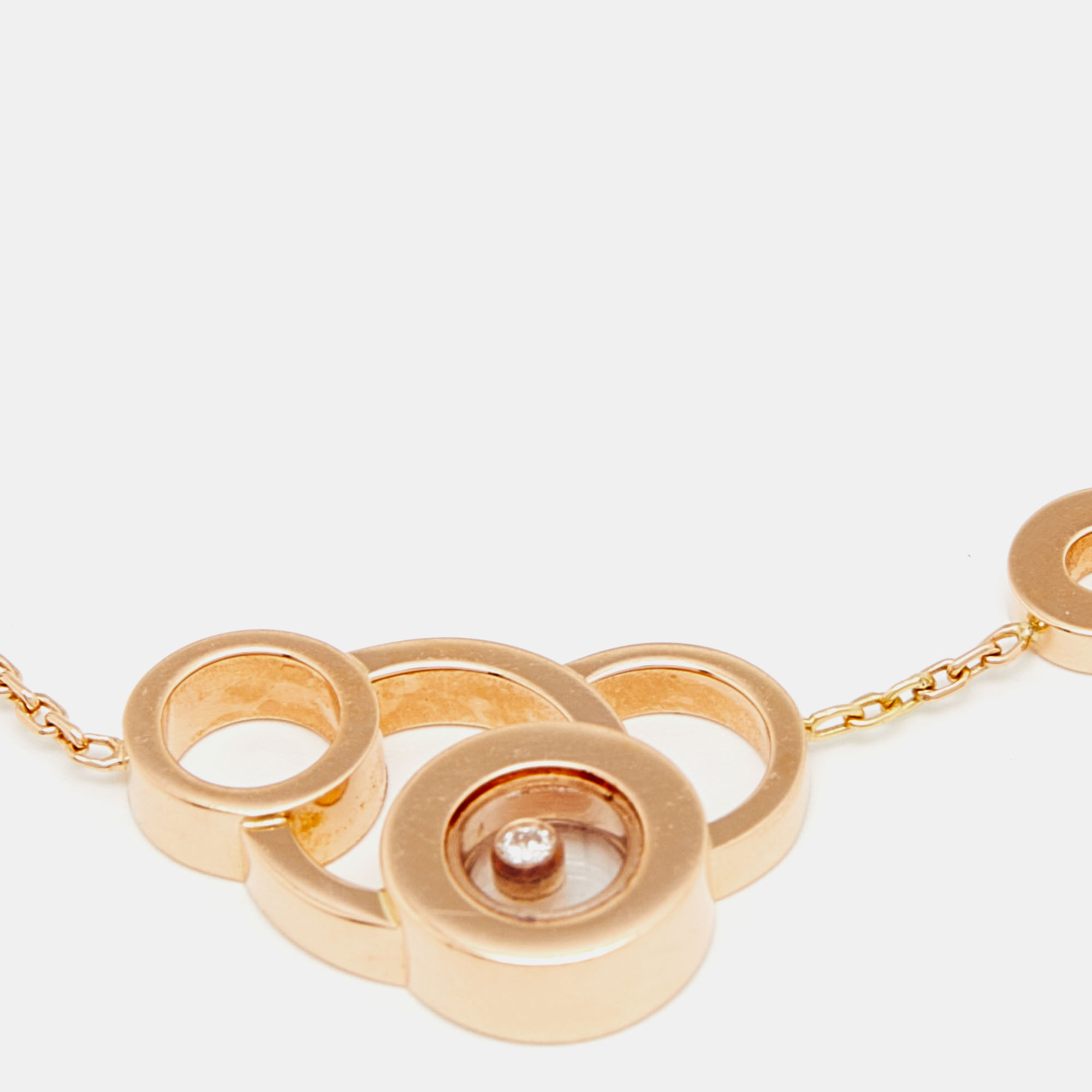 

Chopard Happy Diamonds Bubbles 18k Rose Gold Bracelet