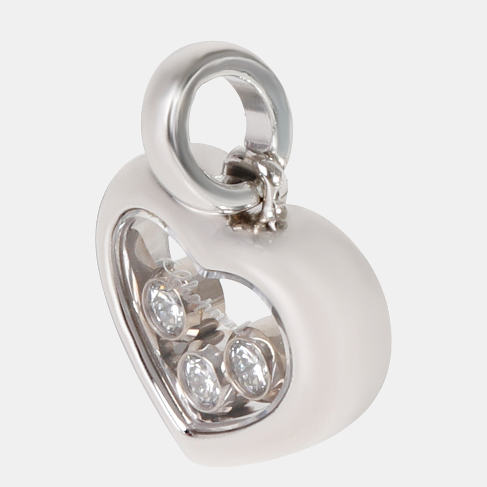 

Chopard Happy 18K White Gold Diamond Charms and Pendants