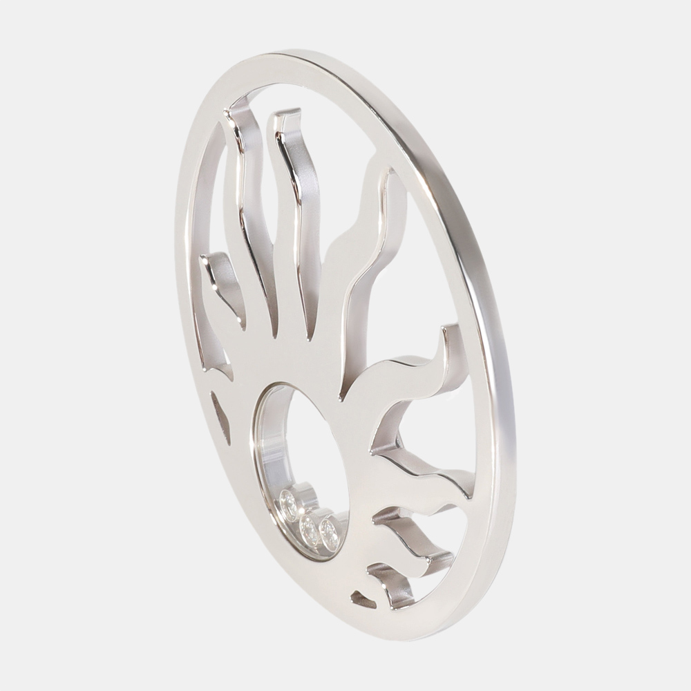 

Chopard Happy Diamonds Sun 18K White Gold Diamond Charms and Pendants