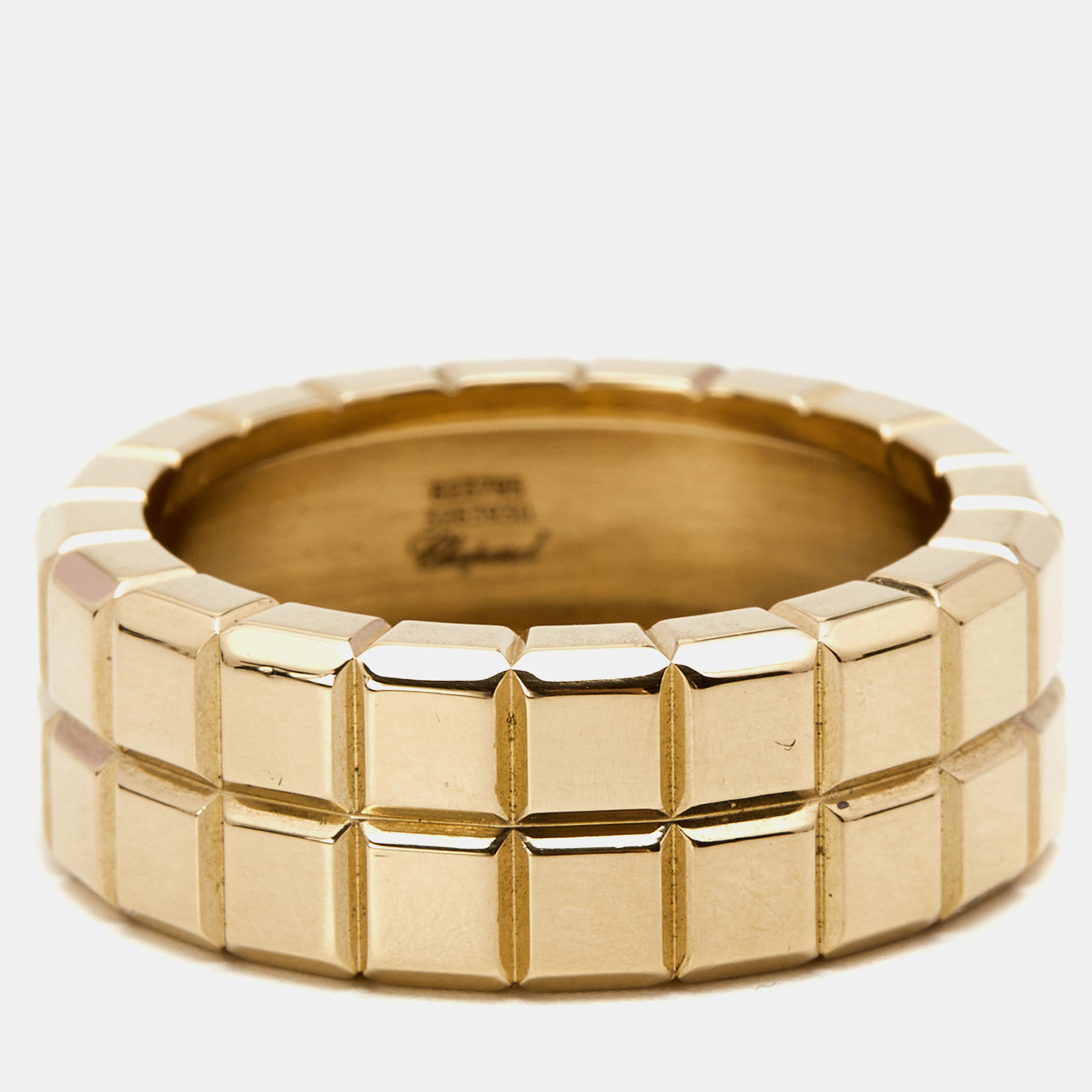 

Chopard Ice Cube 18k Yellow Gold Ring Size