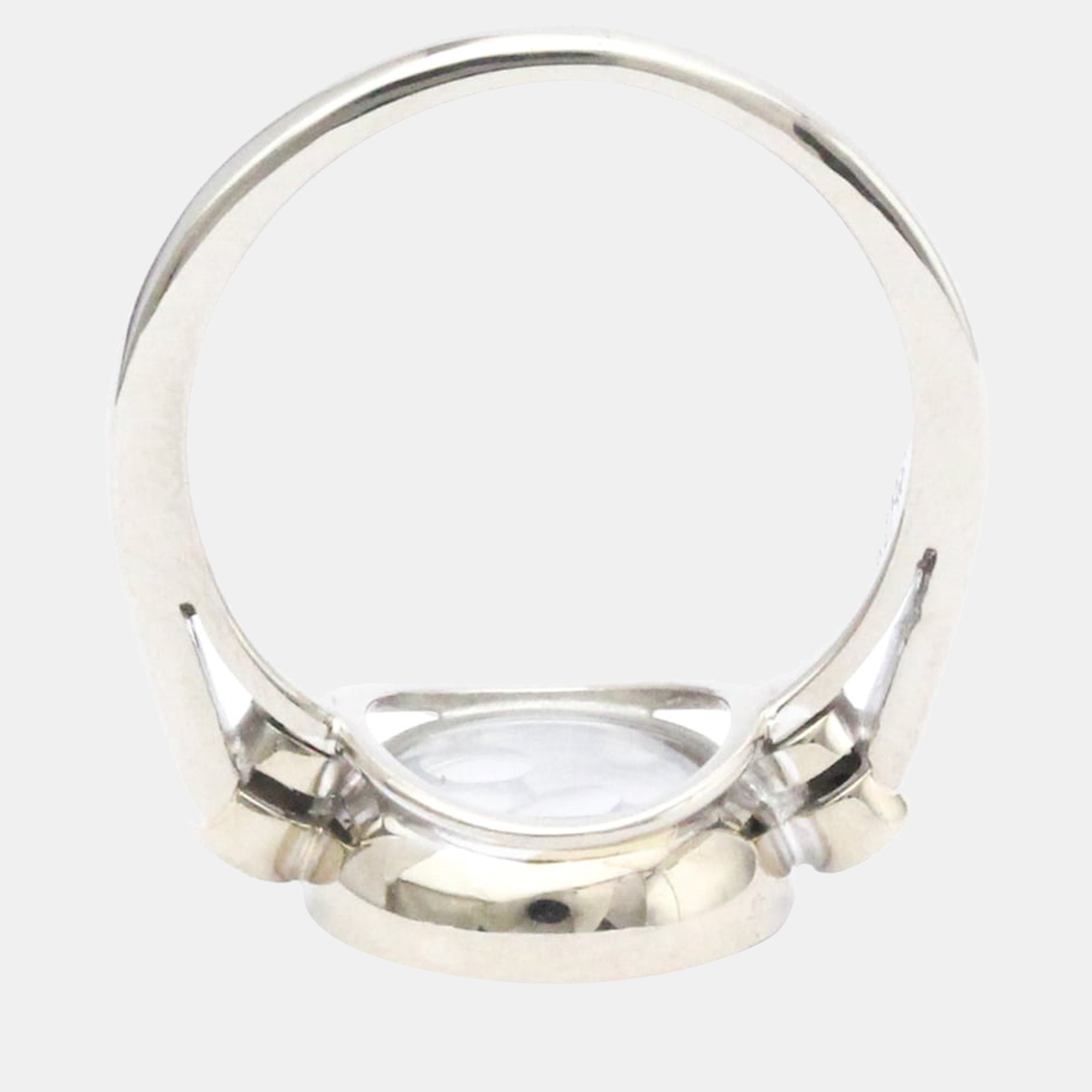 

Chopard Happy Diamonds 18K White Gold Diamond Ring EU 52