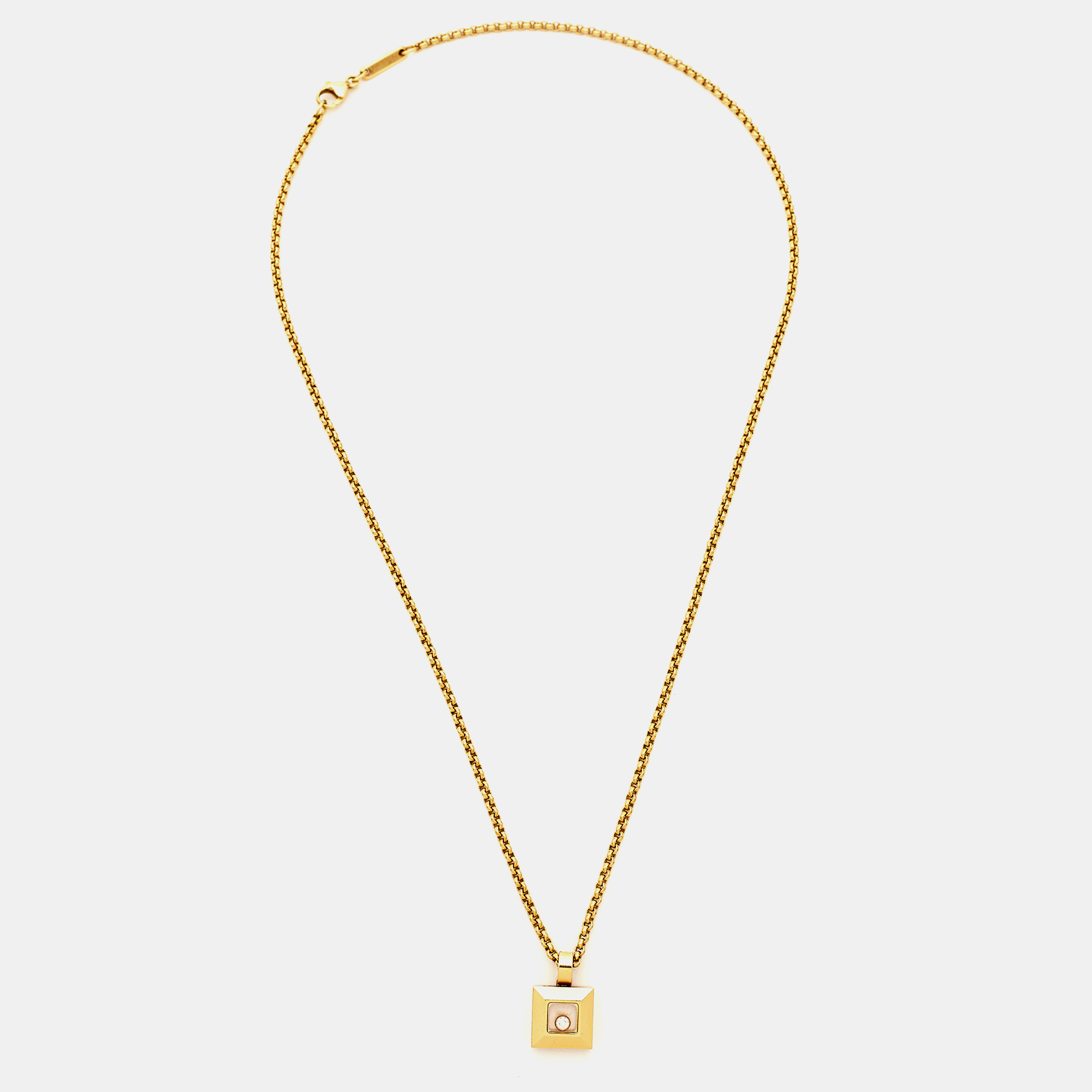 

Chopard Happy Diamonds Icon 18k Yellow Gold Pendant Necklace