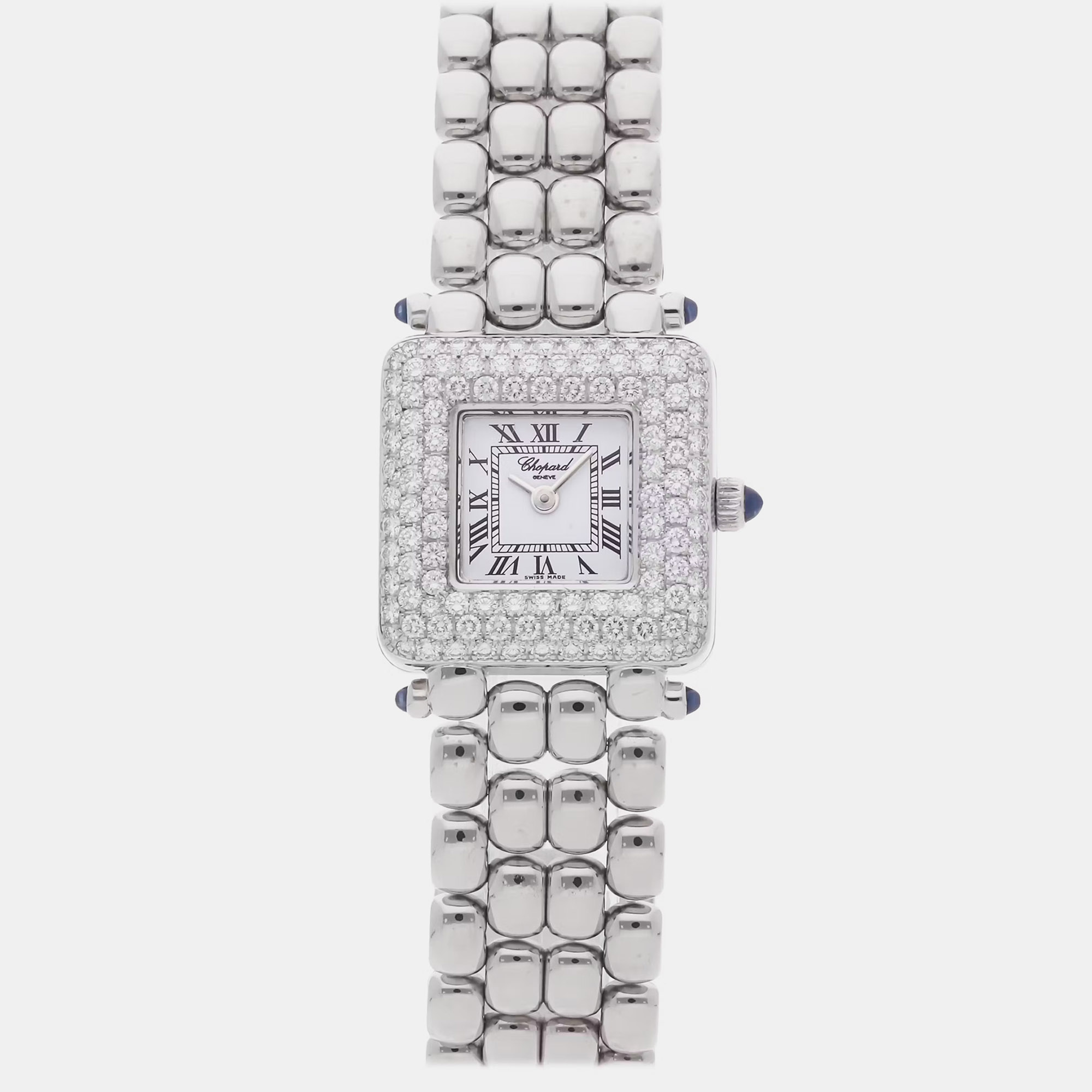 

Pre-Owned Chopard Happy Sport Women's Watch 22 mm, White