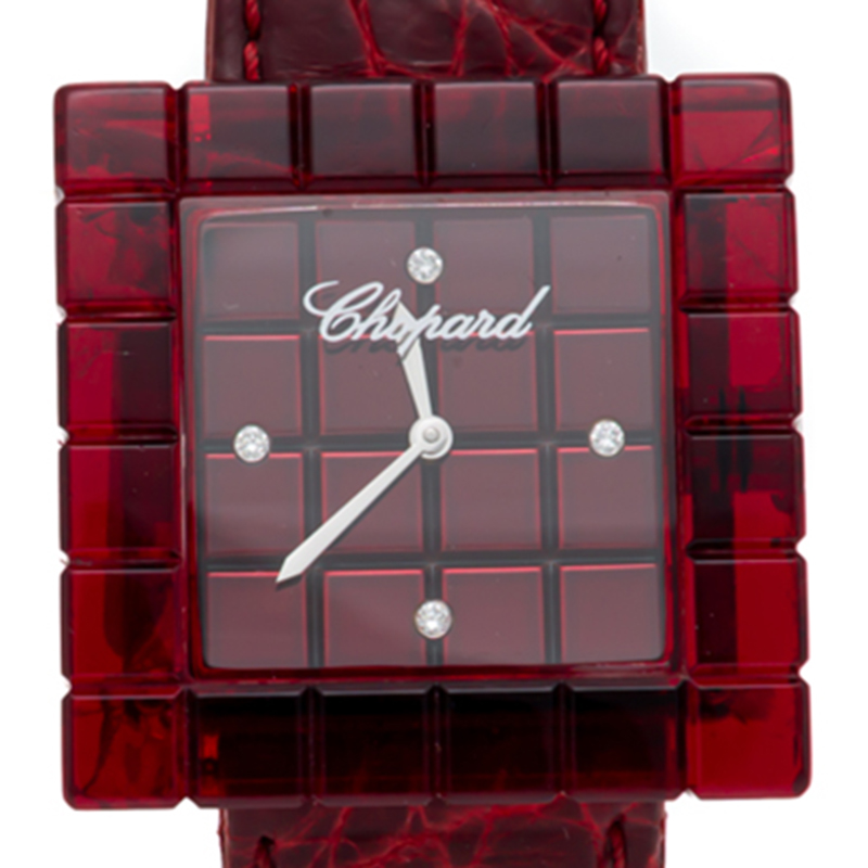 

Chopard Red Be Mad Limited Edition Icecube Diamond Women'S Watch