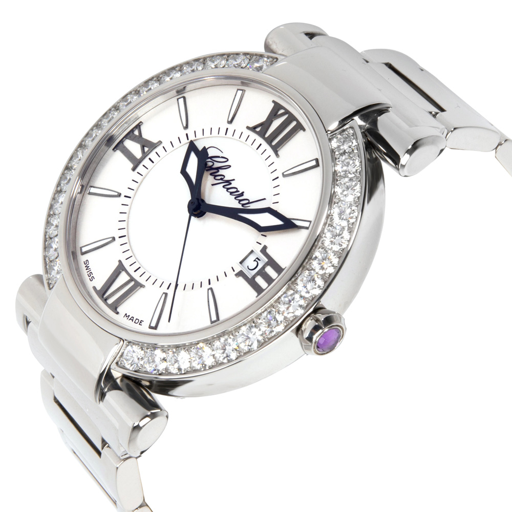 

Chopard Silver Stainless Steel and Diamond Imperiale