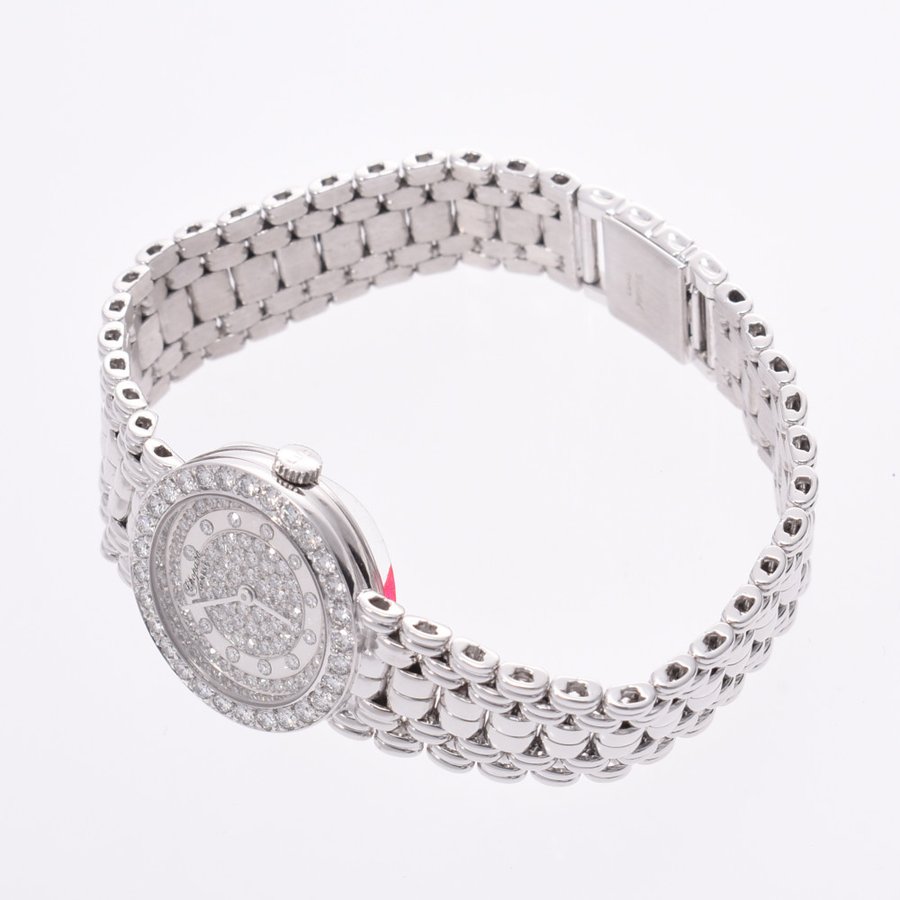 

Chopard Silver Diamond White Gold 10/5603 Women's Wristwatch 21 MM
