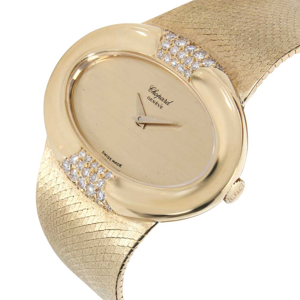 

Chopard Champagne 18K Yellow Gold Dress 5047 1 Women's Wristwatch 38 MM