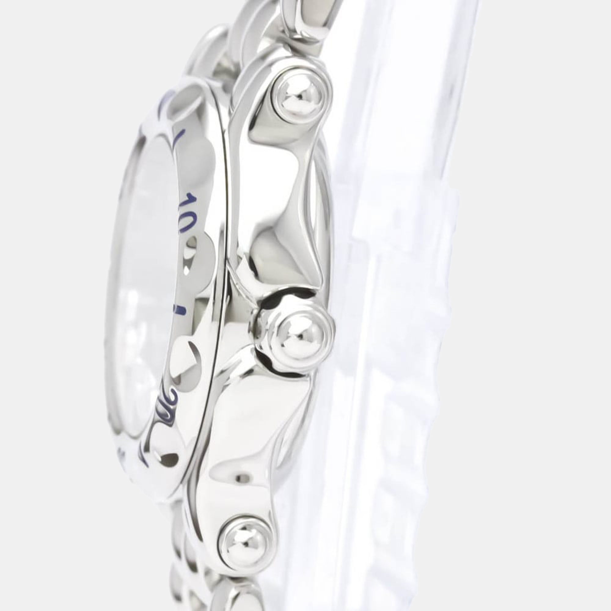 

Chopard Blue Mother of Pearl Stainless Steel Happy Sport 27/8926 Quartz Women's Wristwatch 26 mm