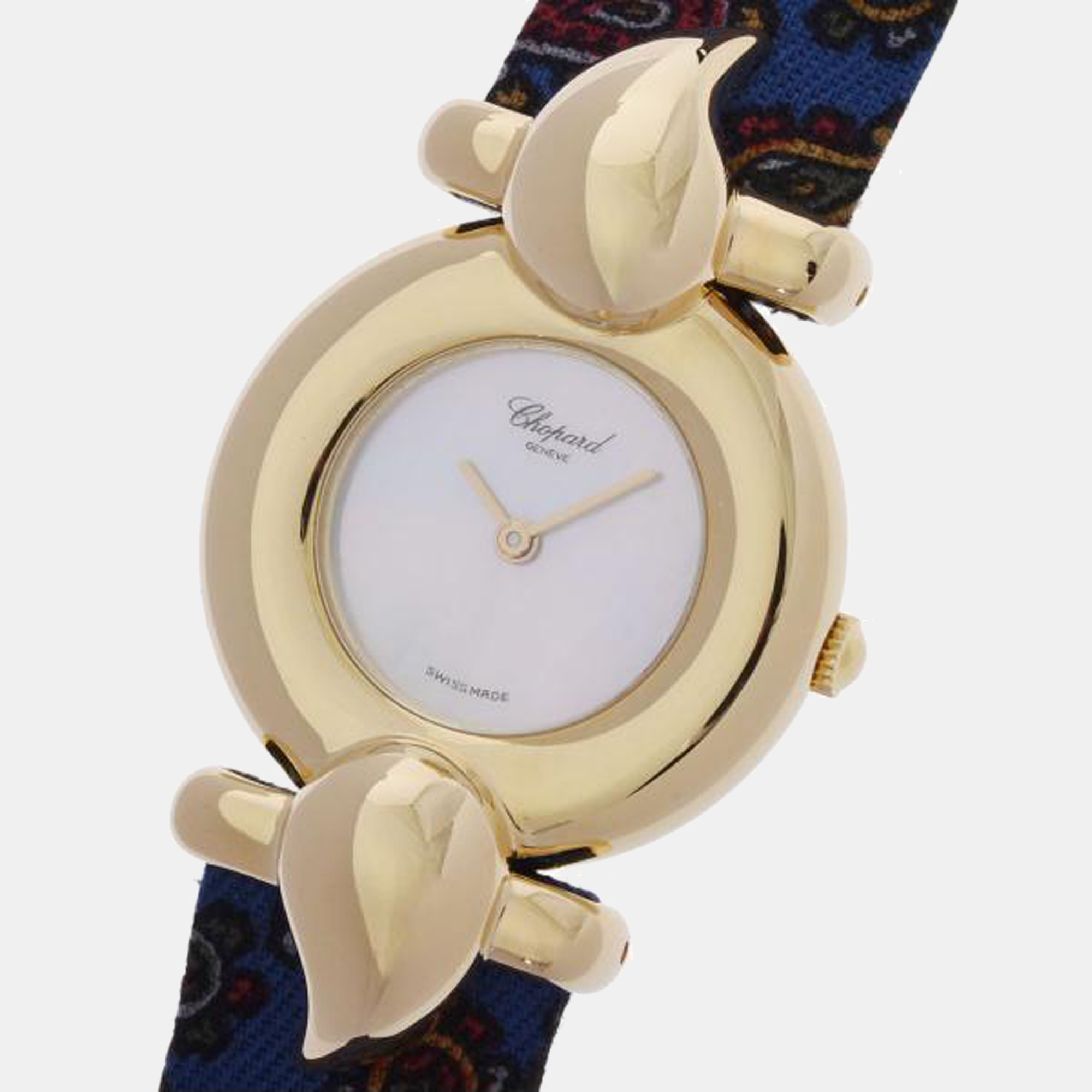 

Chopard White 18K Yellow Gold Casmir Women's Wristwatch 23 mm