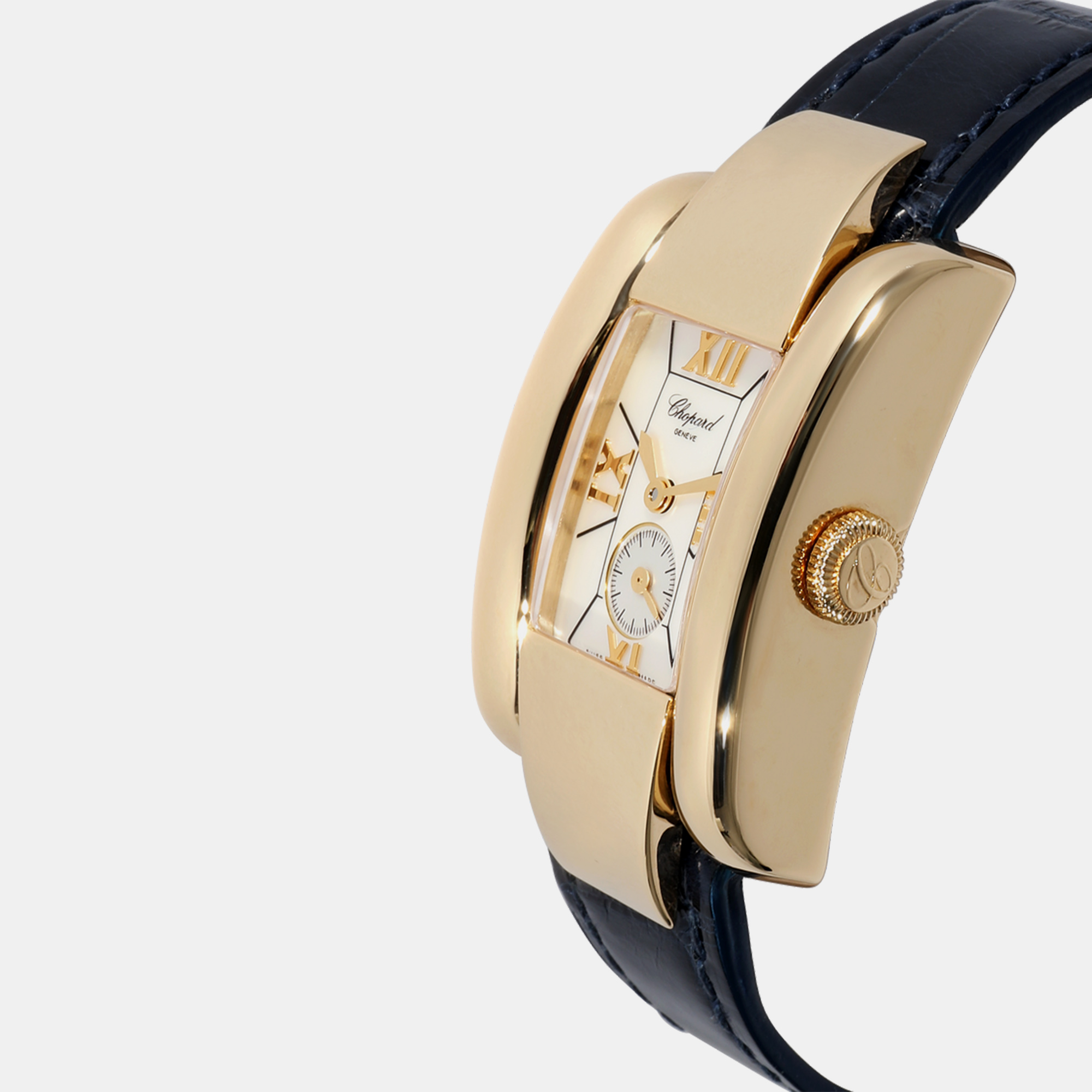 

Chopard White Mother Of Pearl 18k Yellow Gold La Strada 41/6802 0001 Quartz Women's Wristwatch 24 mm