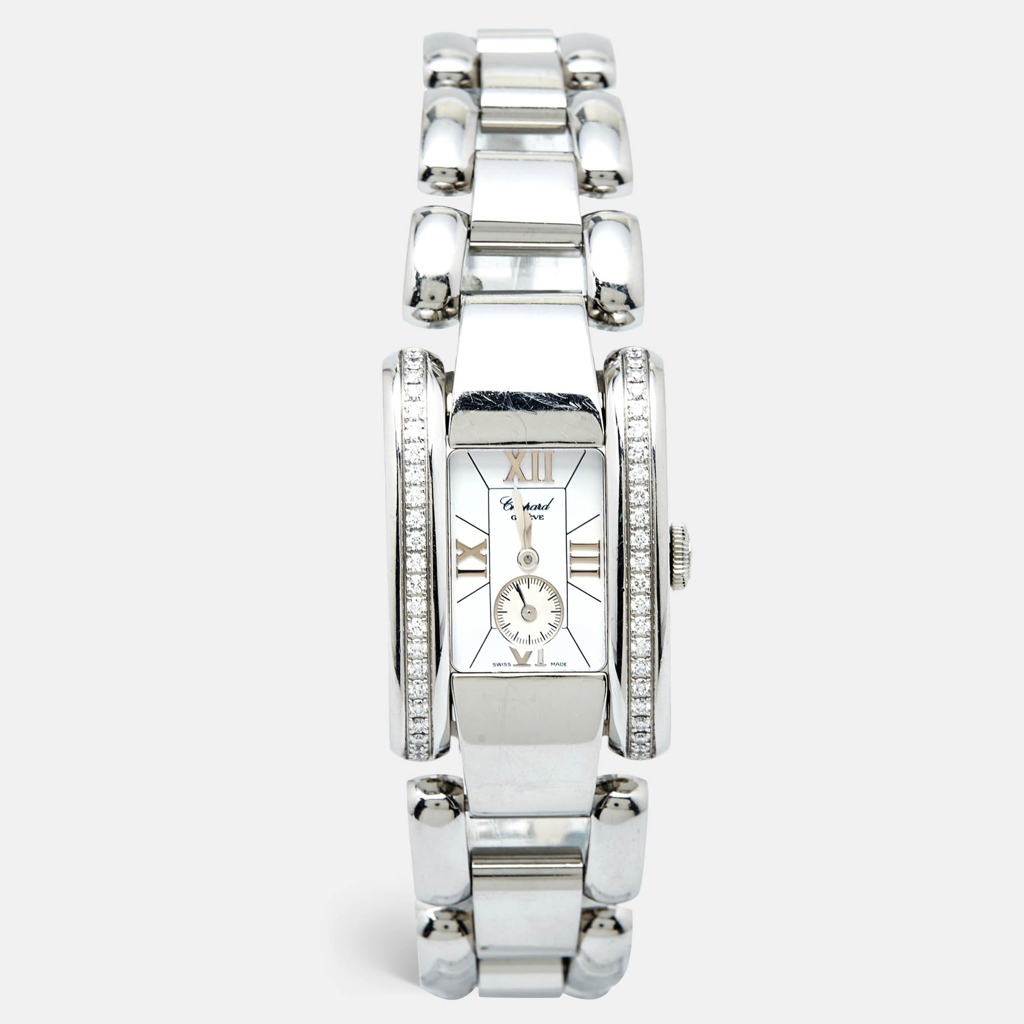 

Chopard White Stainless Steel Diamond La Strada