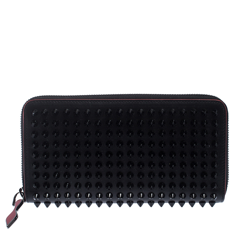 Christian Louboutin Black Spiked Panettone Wallet