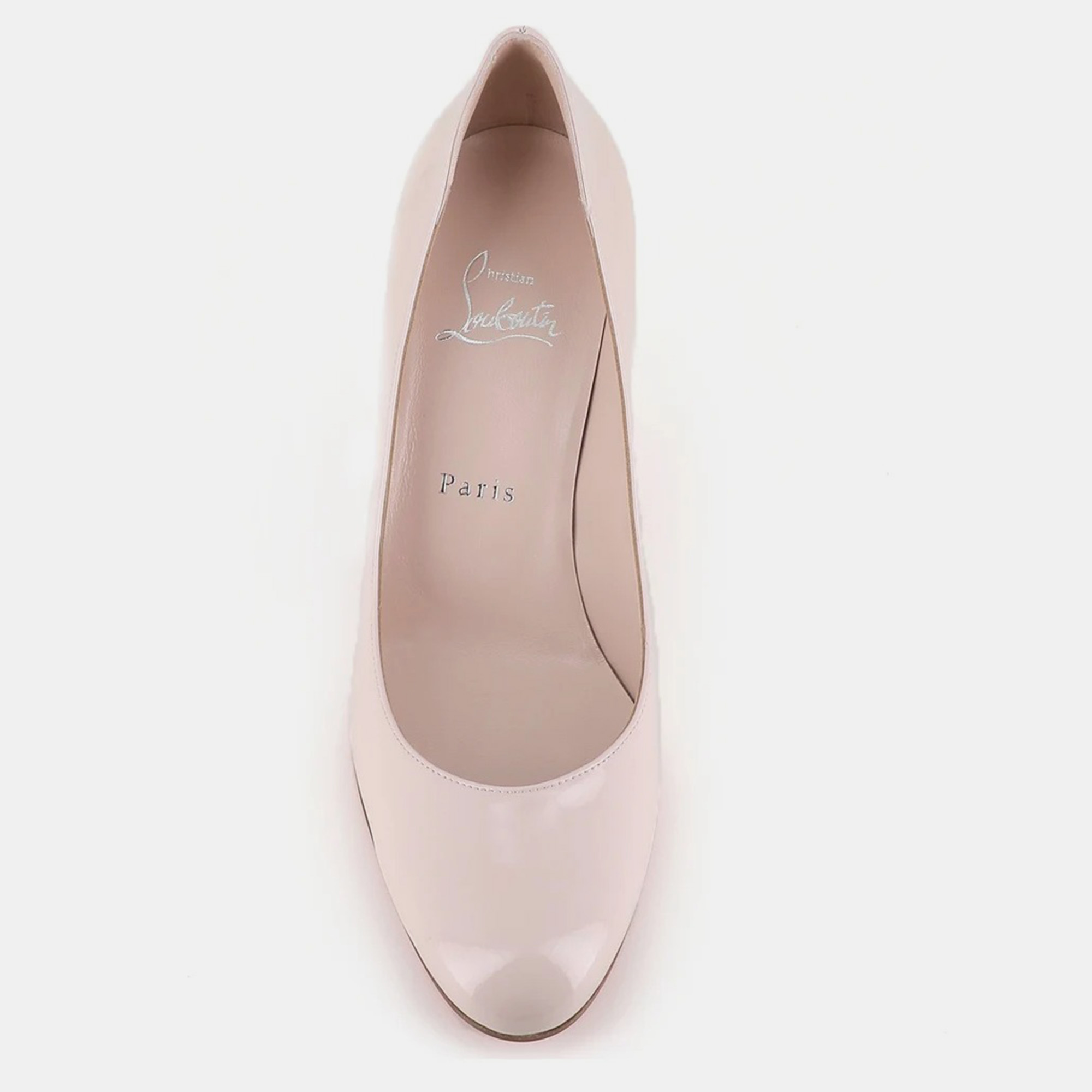 Christian Louboutin Milk Gerockel Boat Shoes IT 38.5 