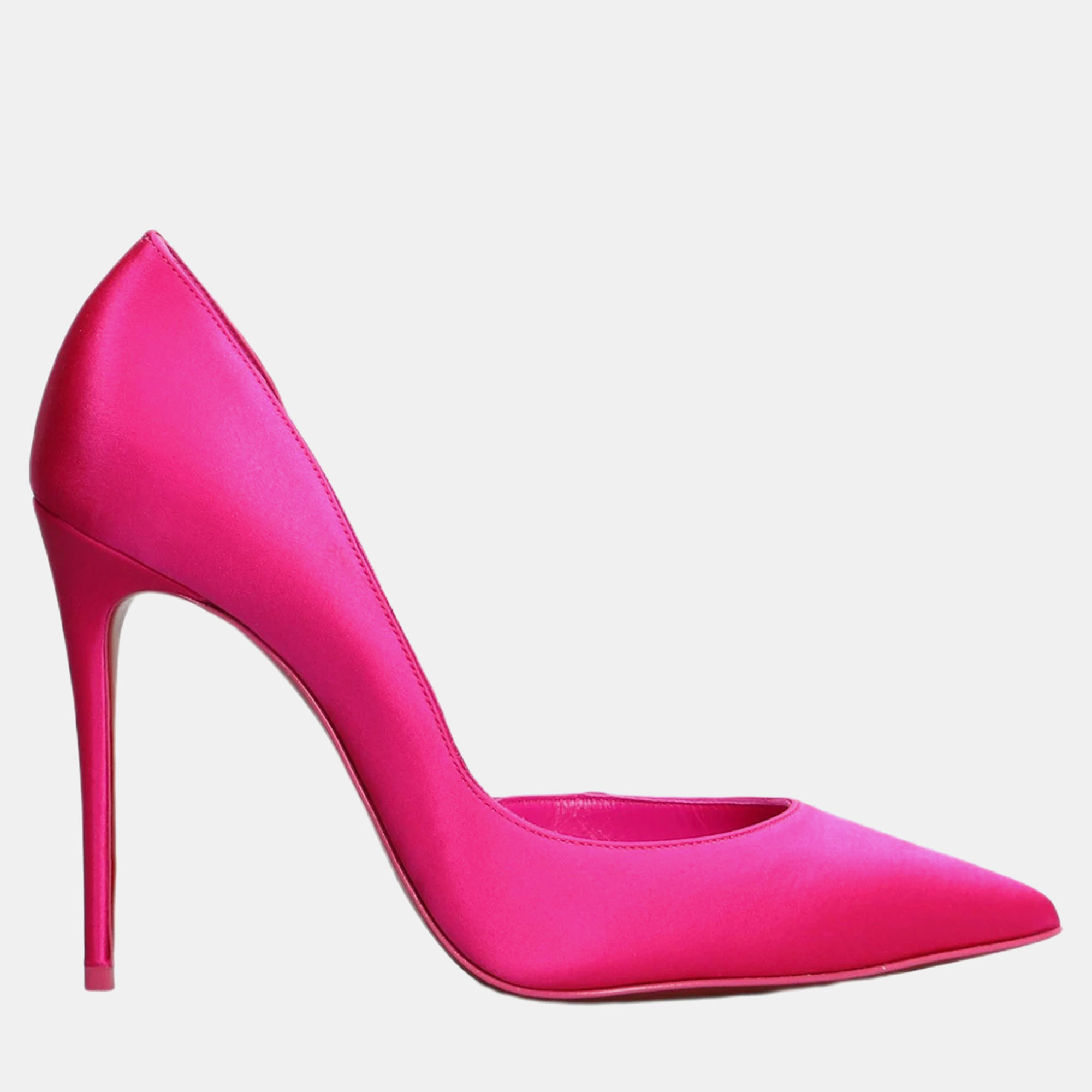 

Christian Louboutin Iriza 100 Satin Pumps IT 37, Pink