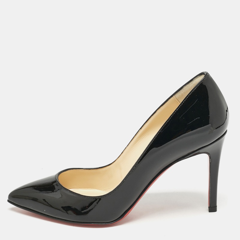

Christian Louboutin Black Patent Leather Pigalle Pumps Size