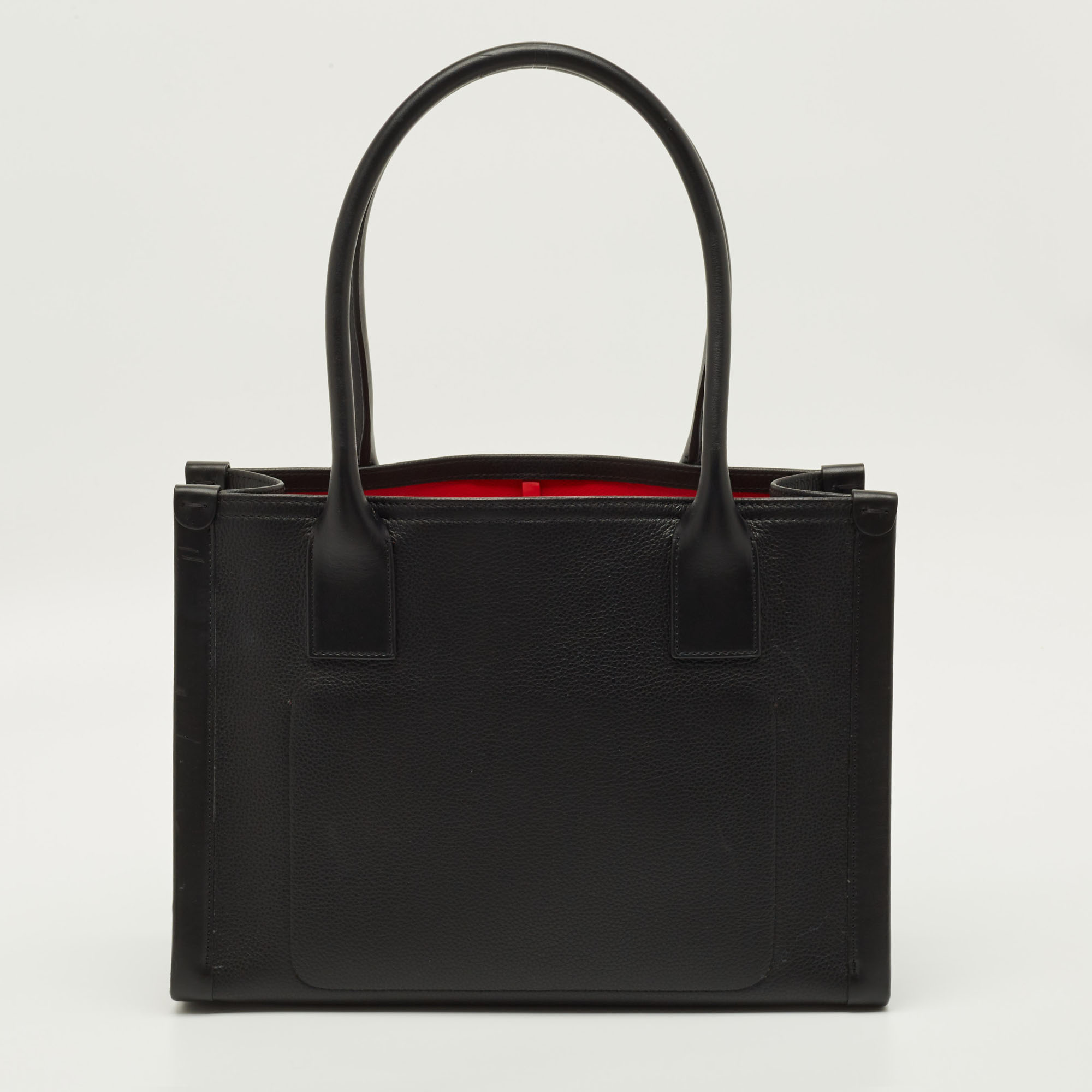 

Christian Louboutin By My Side  Black Leather Tote