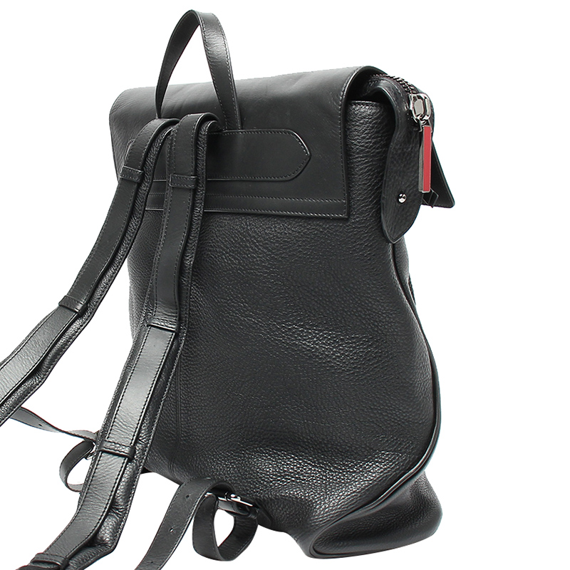 

Christian Louboutin Black Leather Studded Backpack